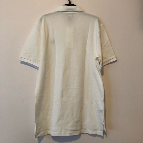 NWT Chaps Youth Solid White Collared Polo T-Shirt - Picture 2 of 6